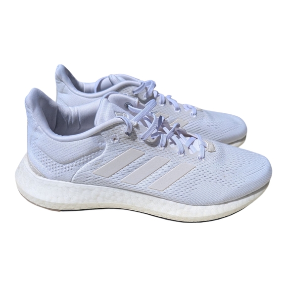 Adidas White Running Sneakers - Picture 4 of 9